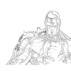 Dessin à colorier: Colossus (Super-héros et Super-vilains) #82942 - Coloriages à Imprimer Gratuits