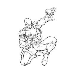Dessin à colorier: Deadpool (Super-héros et Super-vilains) #82842 - Coloriages à Imprimer Gratuits