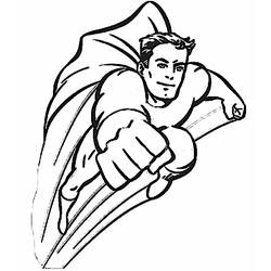Dessin à colorier: Éclair (Super-héros et Super-vilains) #83367 - Coloriages à Imprimer Gratuits