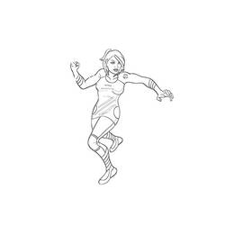 Dessin à colorier: Femme invisible (Super-héros et Super-vilains) #83228 - Coloriages à Imprimer Gratuits