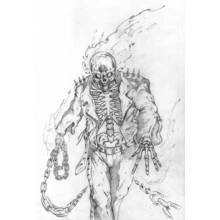 Dessin à colorier: Ghost Rider (Super-héros et Super-vilains) #82029 - Coloriages à Imprimer Gratuits