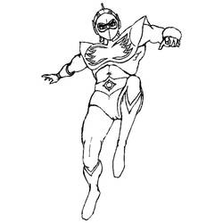 Dessin à colorier: Goldorak (Super-héros et Super-vilains) #183446 - Coloriages à Imprimer Gratuits