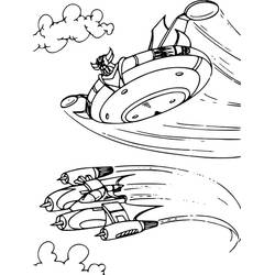 Dessin à colorier: Goldorak (Super-héros et Super-vilains) #183453 - Coloriages à Imprimer Gratuits
