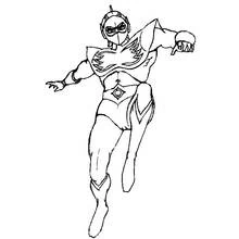 Dessin à colorier: Goldorak (Super-héros et Super-vilains) #77229 - Coloriages à Imprimer Gratuits