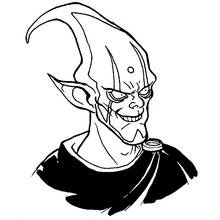 Dessin à colorier: Goldorak (Super-héros et Super-vilains) #77241 - Coloriages à Imprimer Gratuits