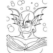 Dessin à colorier: Goldorak (Super-héros et Super-vilains) #77245 - Coloriages à Imprimer Gratuits