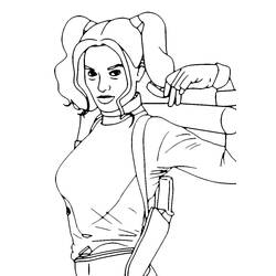 Dessin à colorier: Harley Quinn (Super-héros et Super-vilains) #196009 - Coloriages à Imprimer Gratuits