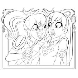 Dessins à colorier: Harley Quinn - Coloriages à Imprimer Gratuits
