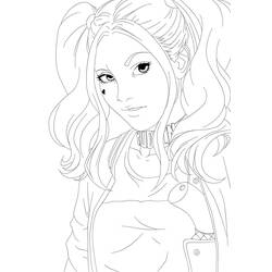 Dessin à colorier: Harley Quinn (Super-héros et Super-vilains) #196026 - Coloriages à Imprimer Gratuits