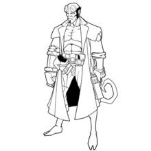 Dessins à colorier: Hellboy - Coloriages à Imprimer Gratuits