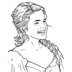 Dessin à colorier: Hermione Granger (Super-héros et Super-vilains) #188722 - Coloriages à Imprimer Gratuits