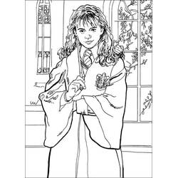 Dessins à colorier: Hermione Granger - Coloriages à Imprimer Gratuits