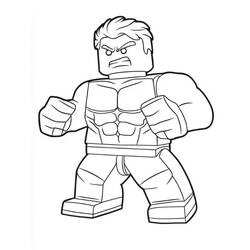 Coloriage Hulk (Super-héros et Super-vilains) #218117 à imprimer et colorier