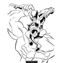 Dessin à colorier: Hulk (Super-héros et Super-vilains) #79113 - Coloriages à Imprimer Gratuits