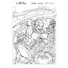 Dessin à colorier: Iceman (Super-héros et Super-vilains) #83553 - Coloriages à Imprimer Gratuits