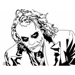 Dessins à colorier: Joker - Coloriages à Imprimer Gratuits