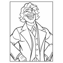 Dessin à colorier: Joker (Super-héros et Super-vilains) #202161 - Coloriages à Imprimer Gratuits