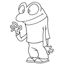 Dessin à colorier: MiniJusticiers (Super-héros et Super-vilains) #45837 - Coloriages à Imprimer Gratuits