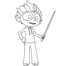 Dessin à colorier: MiniJusticiers (Super-héros et Super-vilains) #45841 - Coloriages à Imprimer Gratuits
