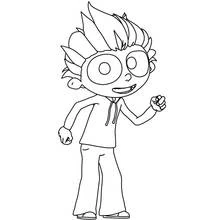 Dessin à colorier: MiniJusticiers (Super-héros et Super-vilains) #45842 - Coloriages à Imprimer Gratuits
