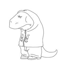Dessin à colorier: MiniJusticiers (Super-héros et Super-vilains) #45847 - Coloriages à Imprimer Gratuits