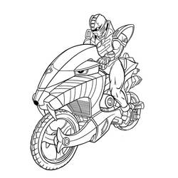 Dessin à colorier: Power Rangers (Super-héros et Super-vilains) #175733 - Coloriages à Imprimer Gratuits