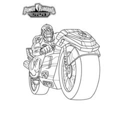 Dessin à colorier: Power Rangers (Super-héros et Super-vilains) #49952 - Coloriages à Imprimer Gratuits