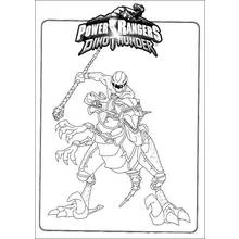 Dessin à colorier: Power Rangers (Super-héros et Super-vilains) #49957 - Coloriages à Imprimer Gratuits