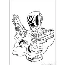 Dessin à colorier: Power Rangers (Super-héros et Super-vilains) #49963 - Coloriages à Imprimer Gratuits