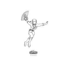 Dessin à colorier: Power Rangers (Super-héros et Super-vilains) #49971 - Coloriages à Imprimer Gratuits