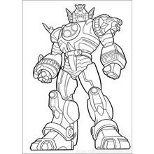 Dessin à colorier: Power Rangers (Super-héros et Super-vilains) #49985 - Coloriages à Imprimer Gratuits