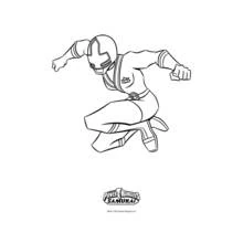 Dessin à colorier: Power Rangers (Super-héros et Super-vilains) #49990 - Coloriages à Imprimer Gratuits