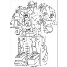 Dessin à colorier: Power Rangers (Super-héros et Super-vilains) #50020 - Coloriages à Imprimer Gratuits