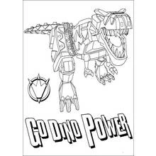 Dessin à colorier: Power Rangers (Super-héros et Super-vilains) #50050 - Coloriages à Imprimer Gratuits
