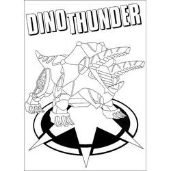 Dessin à colorier: Power Rangers (Super-héros et Super-vilains) #50058 - Coloriages à Imprimer Gratuits