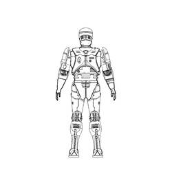 Dessin à colorier: Robocop (Super-héros et Super-vilains) #71402 - Coloriages à Imprimer Gratuits