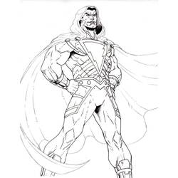 Dessin à colorier: Shazam (Super-héros et Super-vilains) #208371 - Coloriages à Imprimer Gratuits