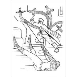 Coloriage Spiderman (Super-héros et Super-vilains) #176624 à imprimer et colorier