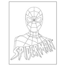 Coloriage Spiderman (Super-héros et Super-vilains) #176648 à imprimer et colorier