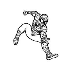 Coloriage Spiderman (Super-héros et Super-vilains) #176672 à imprimer et colorier