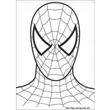 Dessin à colorier: Spiderman (Super-héros et Super-vilains) #78642 - Coloriages à Imprimer Gratuits