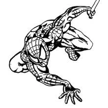 Coloriage Spiderman (Super-héros et Super-vilains) #78752 à imprimer et colorier