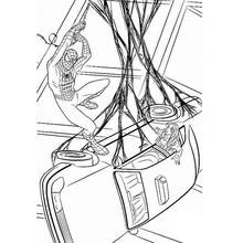 Coloriage Spiderman (Super-héros et Super-vilains) #78785 à imprimer et colorier