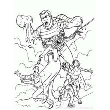 Dessin à colorier: Spiderman (Super-héros et Super-vilains) #78828 - Coloriages à Imprimer Gratuits