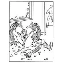 Coloriage Spiderman (Super-héros et Super-vilains) #78831 à imprimer et colorier