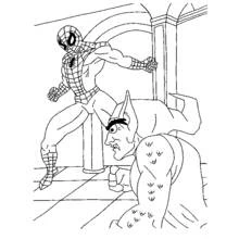 Coloriage Spiderman (Super-héros et Super-vilains) #78832 à imprimer et colorier