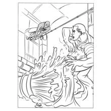 Coloriage Spiderman (Super-héros et Super-vilains) #78839 à imprimer et colorier