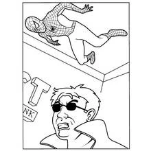 Coloriage Spiderman (Super-héros et Super-vilains) #78897 à imprimer et colorier