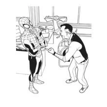 Dessin à colorier: Spiderman (Super-héros et Super-vilains) #78905 - Coloriages à Imprimer Gratuits