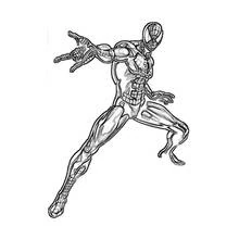 Dessin à colorier: Spiderman (Super-héros et Super-vilains) #78927 - Coloriages à Imprimer Gratuits